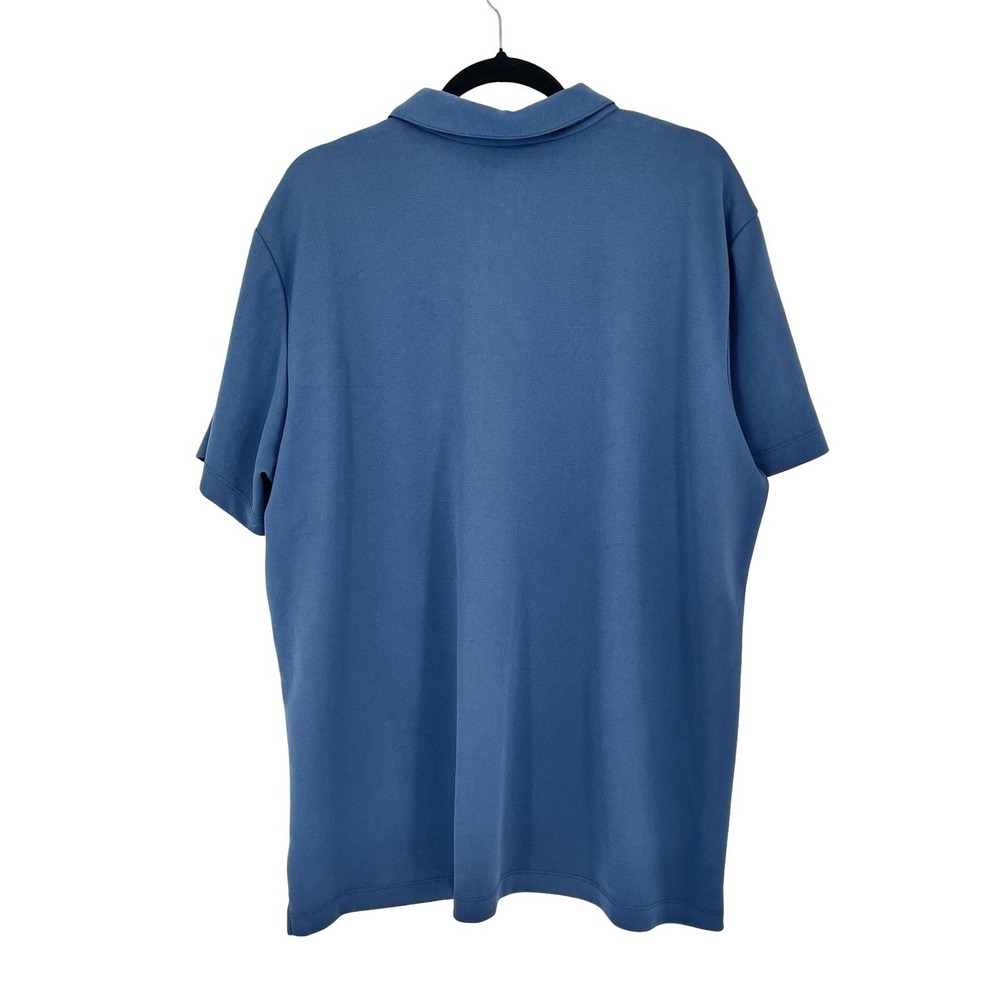 The North Face Men's Polo Shirt 2XL Blue FlashDry Performance Golf Hiking - Picture 8 of 8